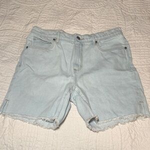LOFT Light Wash Jean Shorts